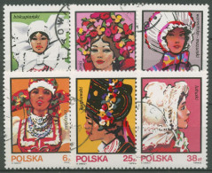 Polen 1983 Volkstrachten: Kopfbedeckungen 2891/96 Gestempelt - Used Stamps