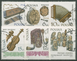 Polen 1984 Alte Musikinstrumente 2899/04 Gestempelt - Usados