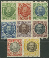 Dänisch Westindien 1907 König Friedrich VIII., 41/48 Mit Falz - Dinamarca (Antillas)