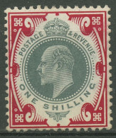 Großbritannien 1902 Köng Edward VII. 1 Shilling, 114 Mit Falz - Ungebraucht