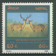 Nepal 1988 Wildreservat Tiere Sumpfhirsch 489 Postfrisch - Nepal