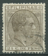 Philippinen 1880 König Alfons XII. Von Spanien 70 Gestempelt - Filippine