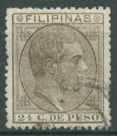 Philippinen 1880 König Alfons XII. Von Spanien 70 Gestempelt - Philippines