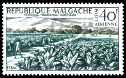 Madagascar 1960 40f Tobacco Plantation Unmounted Mint. - Neufs