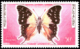 Madagascar 1960 50f Butterfly Unmounted Mint. - Ongebruikt