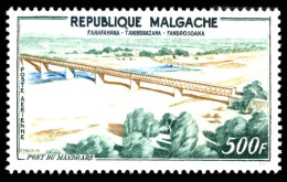 Madagascar 1960 500f Mandrare Bridge Unmounted Mint. - Ungebraucht