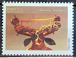 C 3071 Brazil Depersonalized Stamp Tourism Beauties Of Goias 2010 Pirenopolis Art Mask - Personnalisés