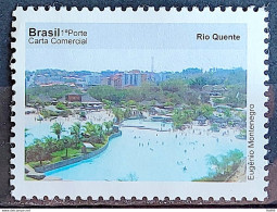 C 3068 Brazil Depersonalized Stamp Tourism Beauties Of Goias 2010 Rio Quente - Personalisiert