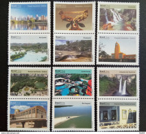 C 3065 Brazil Depersonalized Stamp Tourism Beauties Of Goias 2010 Complete Series - Sellos Personalizados