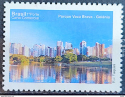 C 3065 Brazil Depersonalized Stamp Tourism Beauties Of Goias 2010 Goiania Parque Vaca Brava - Personalisiert