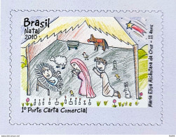 C 3050 Brazil Stamp Religion Christmas 2010 - Nuovi