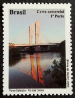C 3039 Brazil Depersonalized Stamp Tourism Wonders Of Rio De Janeiro Tourism 2010 Rio Das Ostras Bridge Architecture - Sellos Personalizados