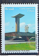 C 3041 Brazil Depersonalized Stamp Tourism Wonders Of Rio De Janeiro Tourism 2010 Monumento Dos Pracinhas Militar - Gepersonaliseerde Postzegels