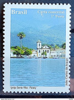 C 3042 Brazil Depersonalized Stamp Tourism Wonders Of Rio De Janeiro Tourism 2010 Church Santa Rita Paraty - Personalisiert