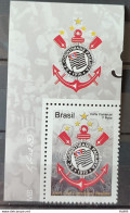C 3030 Brazil Personalized Stamp Corinthians Football 2010 Vignette Shield - Personnalisés