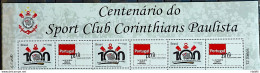 C 3029 Brazil Personalized Stamp Corinthians Football Portugal 2010 Set 3 Superior Vignette - Personalisiert