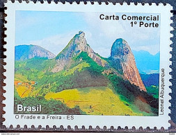 C 3015 Brazil Depersonalized Stamp Tourism Espirito Santo 2010 The Friar And The Nun - Personnalisés