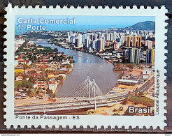 C 3018 Brazil Depersonalized Stamp Tourism Espirito Santo 2010 Ponte Da Passagem Architecture - Personalized Stamps