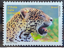 C 3005 Brazil Depersonalized Stamp Tourism Pantanal 2010 Jaguar - Personalisiert