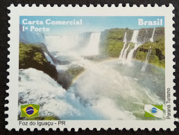 C 2996 Brazil Depersonalized Stamp Tourism Iguacu Waterfalls Parana 2010 - Gepersonaliseerde Postzegels