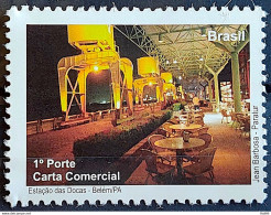 C 2989 Brazil Depersonalized Stamp Tourism Para Belem 2010 Estacao Das Docas Train Belem - Personalisiert