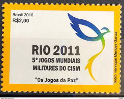 C 2976 Brazil Stamp World Military Sport 2010 - Ongebruikt