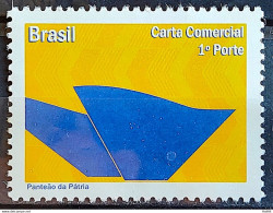 C 2972 ​​Brazil Depersonalized Stamp Brasilia Dream And Reality Tourism 2010 Panteao Da Patria Architecture - Gepersonaliseerde Postzegels