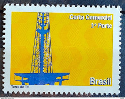 C 2969 Brazil Depersonalized Stamp Brasilia Dream And Reality Tourism 2010 TV Tower Communication - Personalisiert