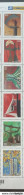 C 2955 Brazil Stamp Brasilia Dream And Reality Architecture 2010 Complete Series Setenant Vignette Correios - Unused Stamps