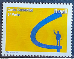 C 2962 Brazil Depersonalized Stamp Brasilia Dream And Reality Tourism 2010 Memorial JK Architecture - Personalized Stamps