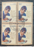 C 2954 Brazil Stamp Chico Xavier Spiritism Religion 2010 Block Of 4 CPD SP - Nuevos