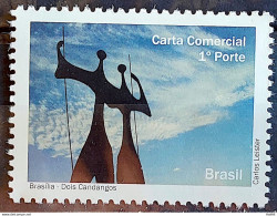 C 2947 Brazil Depersonalized Stamp Tourism Brasilia 2010 Dois Candangos - Sellos Personalizados