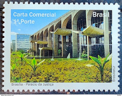C 2941 Brazil Depersonalized Stamp Tourism Brasilia 2010 Palace Of Justice Law Architecture - Personalized Stamps
