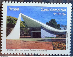C 2944 Brazil Depersonalized Stamp Tourism Brasilia 2010 Church Igrejinha Religion - Personalized Stamps