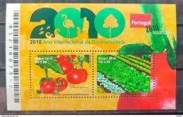 B 159 Brazil Stamp Biodiversity Portugal Tomato Garden 2010 - Unused Stamps