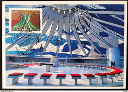 Brazil Maximum Card Church Brasilia Religion 2010 CBC DF - Cartes-maximum