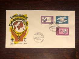 MALTA FDC COVER 1988 YEAR WHO RED CROSS HEALTH MEDICINE STAMPS - Malte