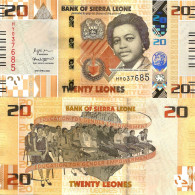 Sierra Leone 20 Leones 2022 P-38 UNC - Sierra Leone