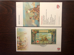 MALTA FDC COVER 2015 YEAR RED CROSS HEALTH MEDICINE STAMPS - Malte