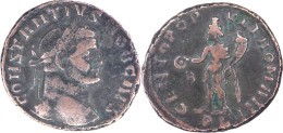 ROME - Follis - CONSTANCE CHLORE - 296 AD - GENIO POPVLI ROMANI - Lyon - RIC.53a - 18-355 - The Tetrarchy (284 AD To 307 AD)