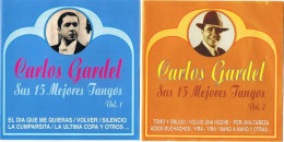 Carlos Gardel - Sus 15 Mejores Tangos. Vol. 1 + Vol. 2. 2 X CD - Andere & Zonder Classificatie