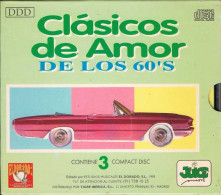 Clásicos De Amor De Los 60's. Estuche Con 3 CDs - Autres & Non Classés