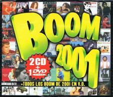 Boom 2001. Todos Los Boom De 2001 En V.O. - 2 CD + 1 DVD - Other & Unclassified