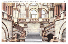 CE91.Vintage US Postcard.Million Dollar Staircase,State Capital. Albany.N.Y. - Albany