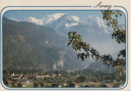 66486 - Frankreich - Servoz - Vue Generale Et Le Mt. Blanc - 1988 - Bonneville