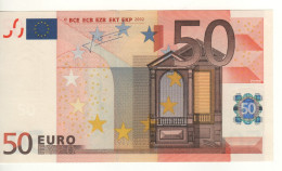50 EURO  "V"  SPAGNA    Firma  Trichet     M 026 G3  /   FDS   -   UNC - 50 Euro