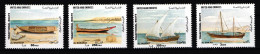 Vereinigte Arabische Emirate 657-660 Postfrisch Schiffe #JH174 - Emirati Arabi Uniti