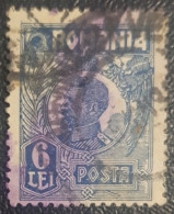 Romania 6L Used Stamp Classic King Ferdinand - Oblitérés