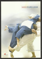 Portugal Judo Euro 2008 Brochure + Serie + Bloc ** Portugal Judo Euro 2008 Notice + Set + Souvenir Sheet ** - Judo