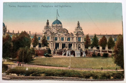 PIEMONTE TORINO 2 ESPOSIZIONE 1911 PADIGLIONE DELL'INGHILTERRA 2  Formato Piccolo Colorata Non Viaggiata Condizioni Buon - Expositions